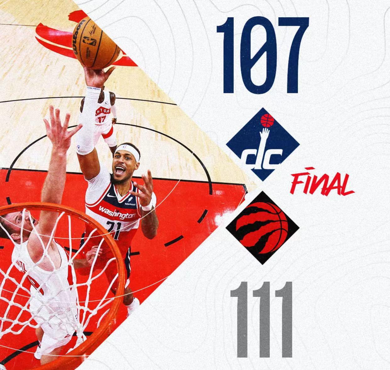 猛龙惨遭逆转，西亚卡姆孤军奋战